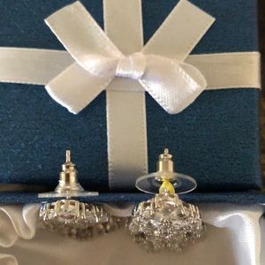 White Topaz Earrings